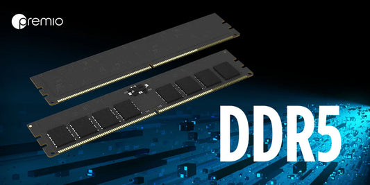 Premio High-Performance DDR5 Desktop RAM Memory Module (4800MHz / 5600MHz)